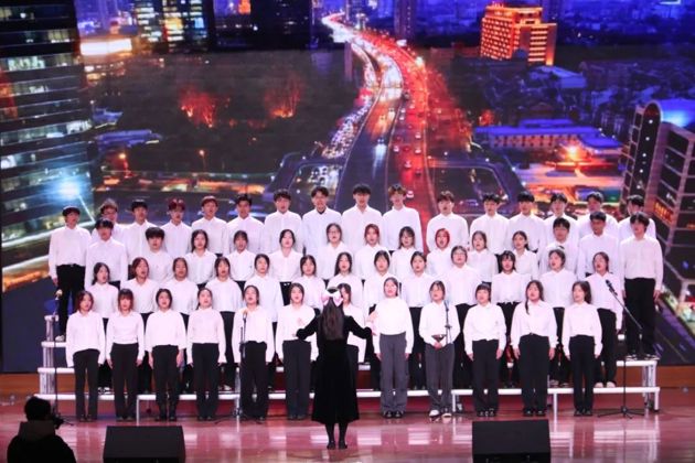 坚定文化自信 唱响时代强音——威尼斯电子游戏大厅举办2024新年音乐会